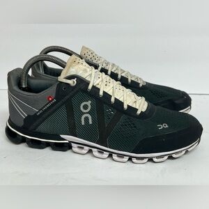 On Running Cloudflow Women's Running Shoes Black / White US 9